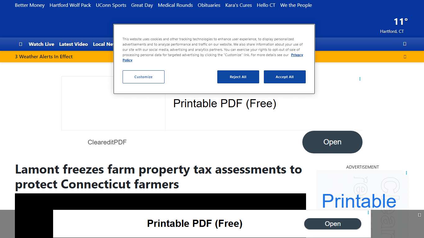 Lamont freezes farm property tax assessments to protect Connecticut farmers